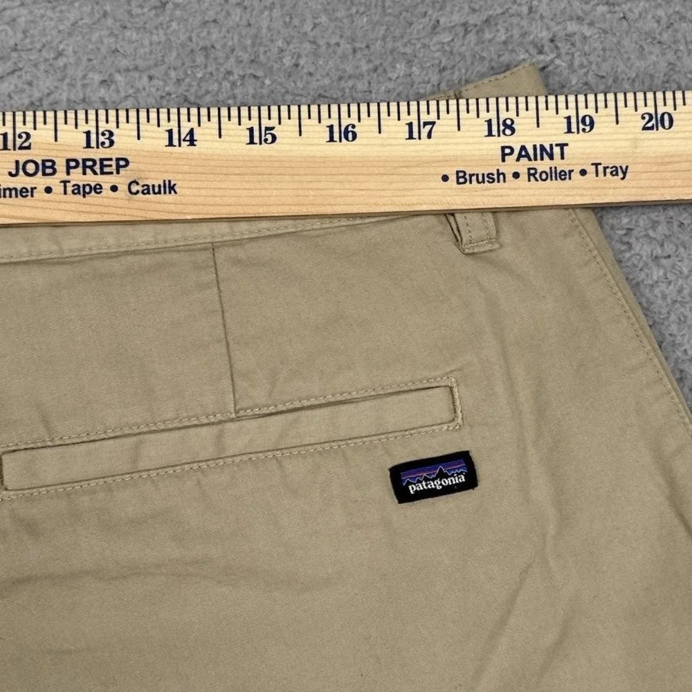 Patagonia Shorts Mens 38 Beige Organic Cotton‎ Chino Casual 9